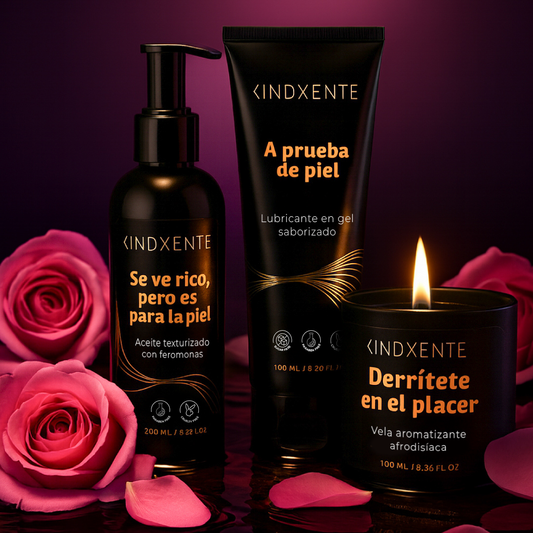 Kit Velvet Night (Lubricante, Gel y Vela)